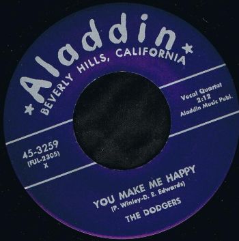 The Dodgers - You Make Me Happy (7")