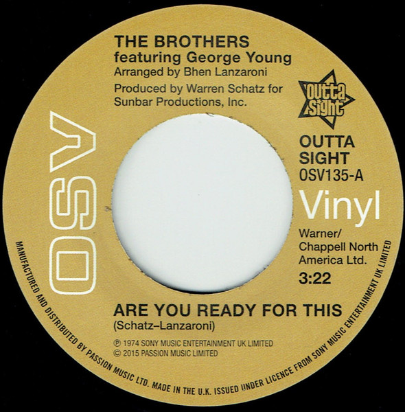 The Brothers Featuring George Young  / The Trumains – Are You Ready For This / Ripe For The Pickin' (7") 