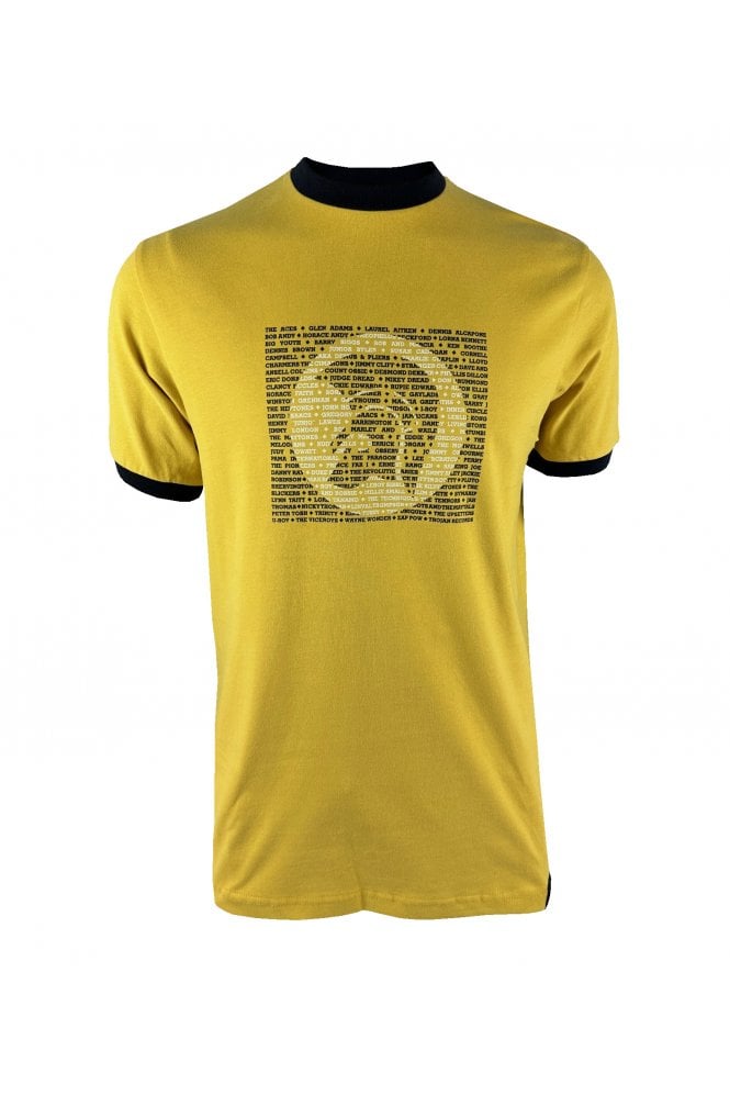 Trojan Artist logo tee TC/1039 in Mustard