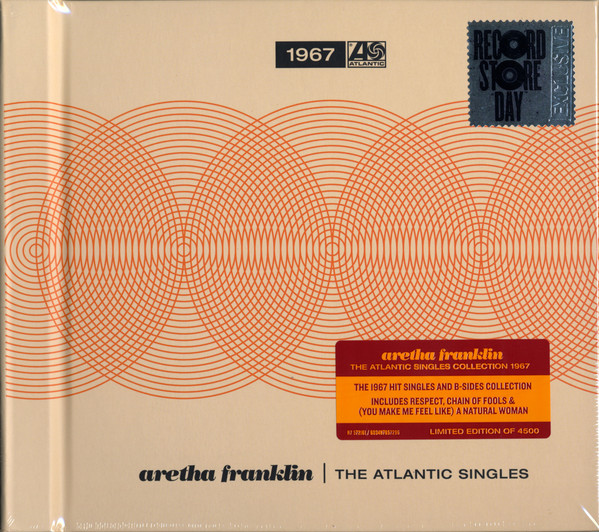 Aretha Franklin ‎- The Atlantic Singles (1967) 5x (7") Box