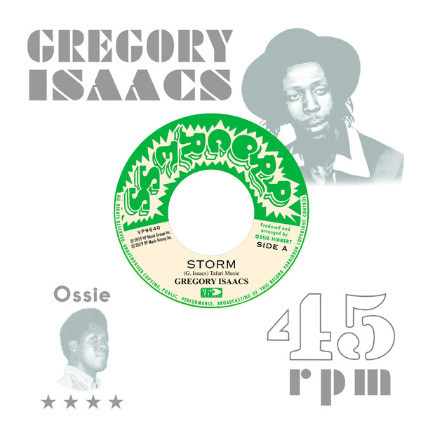 Gregory Isaacs - Storm / Ossie All Stars - Leggo Dub (7")