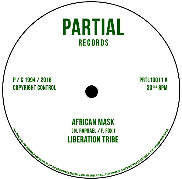 Liberation Tribe - African Mask / Paul Fox - Writing On the Wall / Dubbing On The Wall (10")