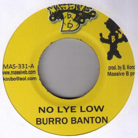 Burru Banton - No Lye Low / Version (7")