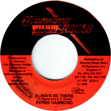 Beres Hammond - Always Be There / Version (7")