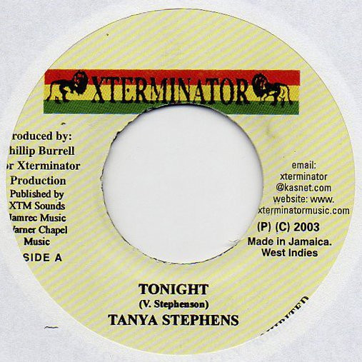 Tanya Stephens – Tonight / Version (7")           