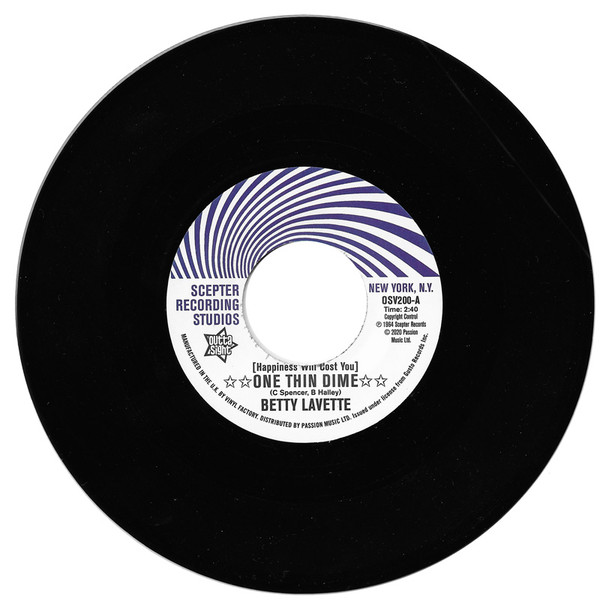 Betty Lavette - One Thin Dime / Nella Dodds - First Date (7")
