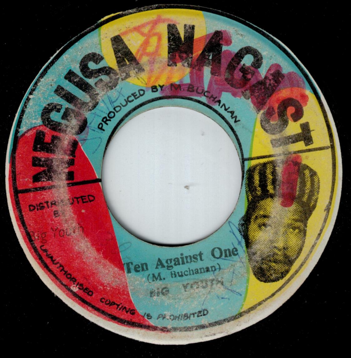 Big Youth - Ten Against One / Idi Amin (7")