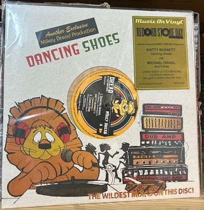 Mikey Dread / Watty Burnett / Michael Israel – Dancing Shoes / Don't Hide (10")  