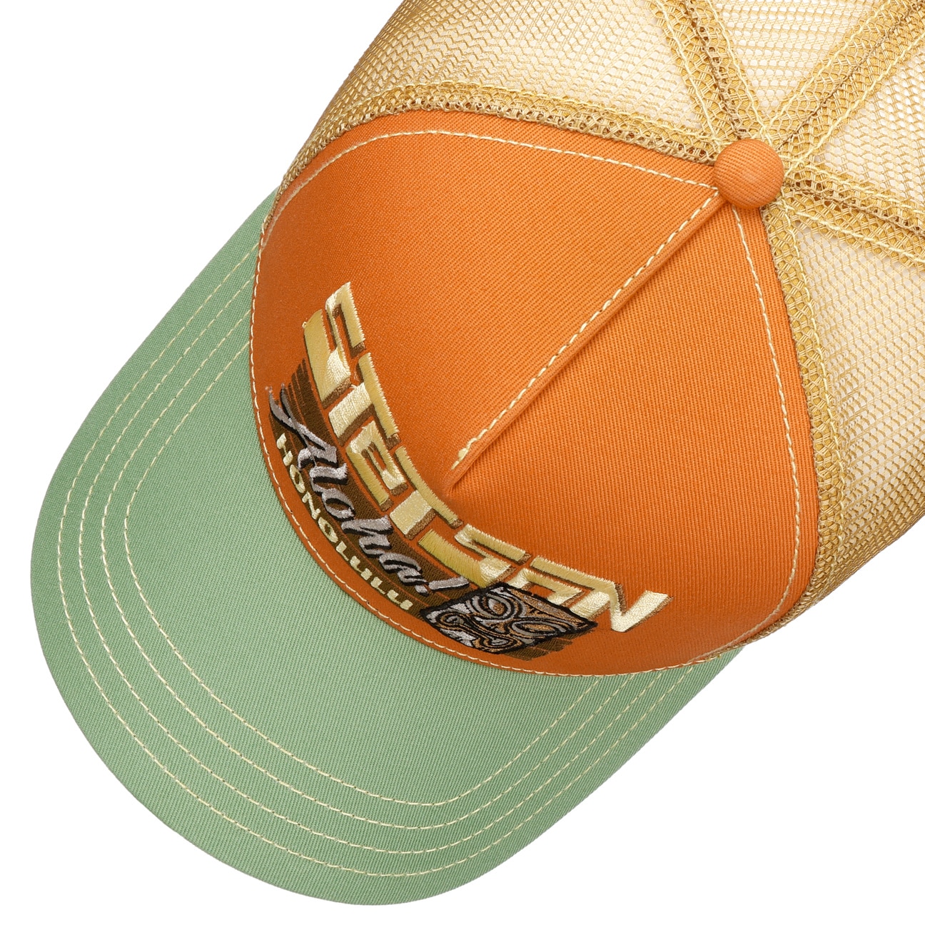 Stetson Trucker Cap Honolulu (Orange)
