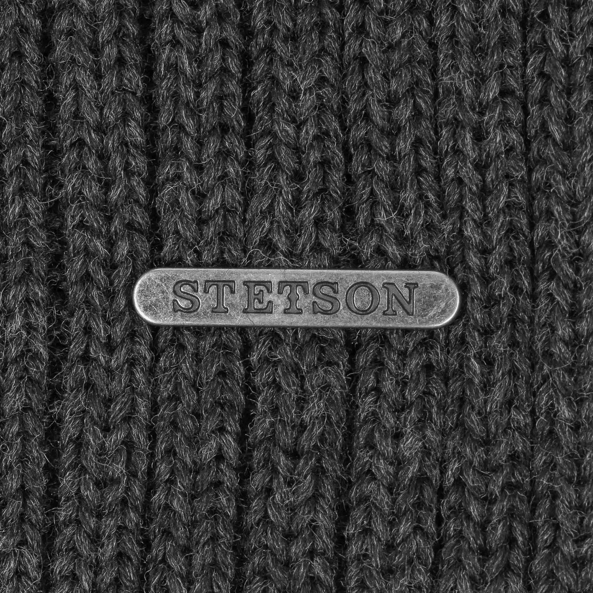 Stetson Northport Beanie in Anthrazit