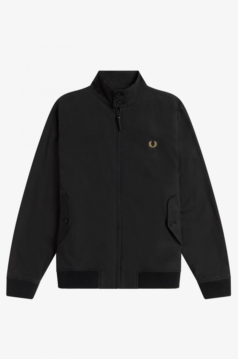 Fred Perry Harrington Jacke Black 