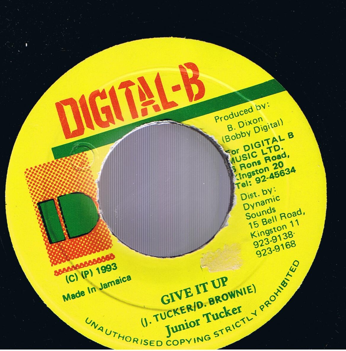 Junior Tucker - Give It Up / Version (7")