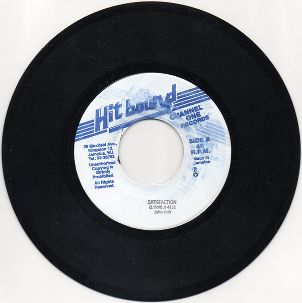 John Holt - Satisfaction / Version (7")