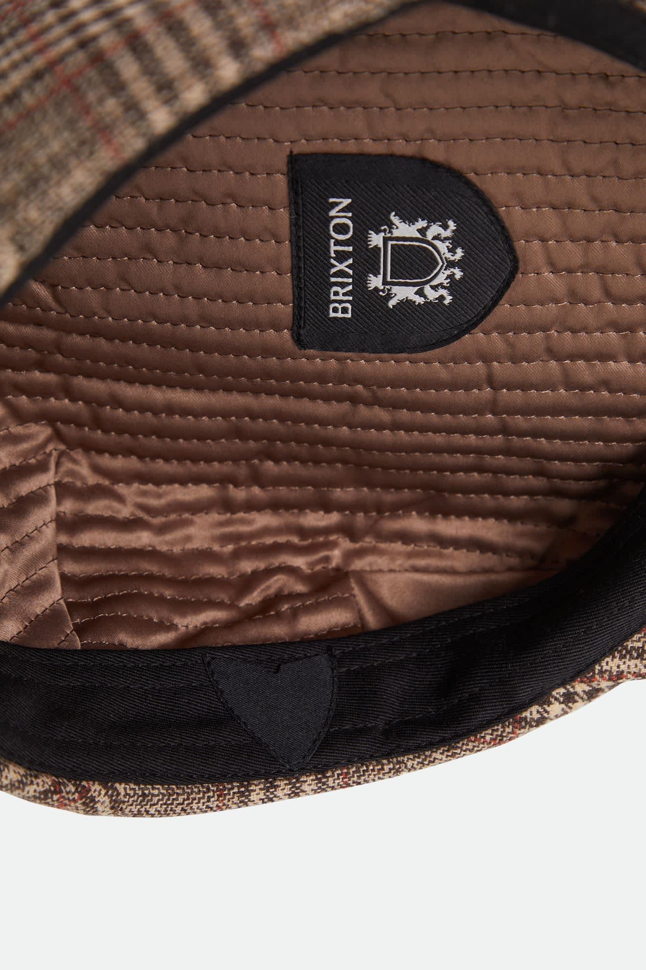 Brixton Hooligan Snap Cap (Brown/Tan/Red Plaid)