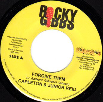 Capleton & Junior Reid - Forgive Them / Version (7")