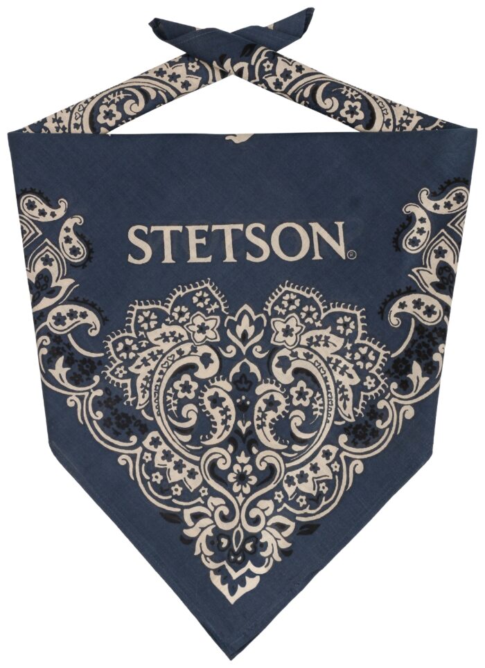 Stetson Paisley Bandana (Blue) 