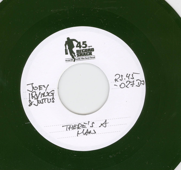 Joey Irving & Just Us - There's A Man / Joey Irving & Just Us - I Have This World And You (7")