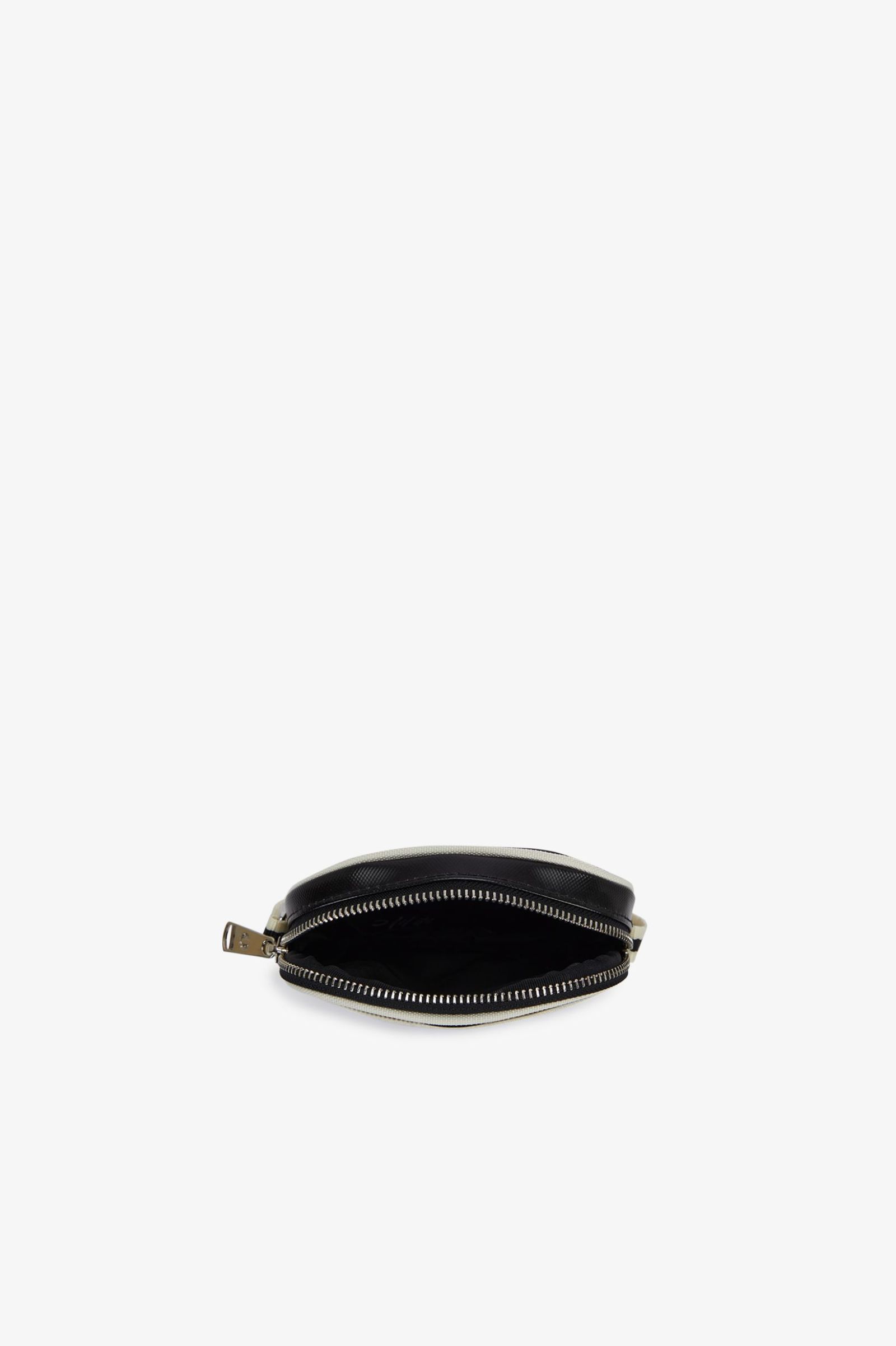 Fred Perry Classic Small Side Bag in Black/Ecru