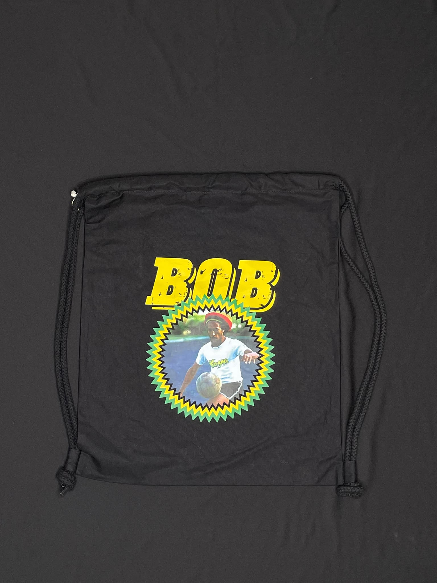 Selekta String Bag Bob Marley (Schwarz)