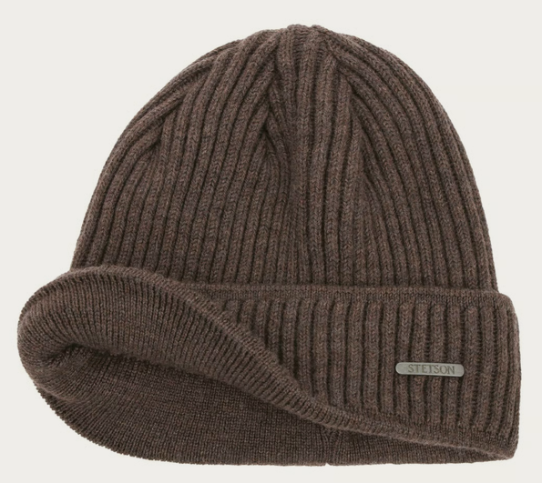 Stetson Parkman Knit Hat (Dark Brown)