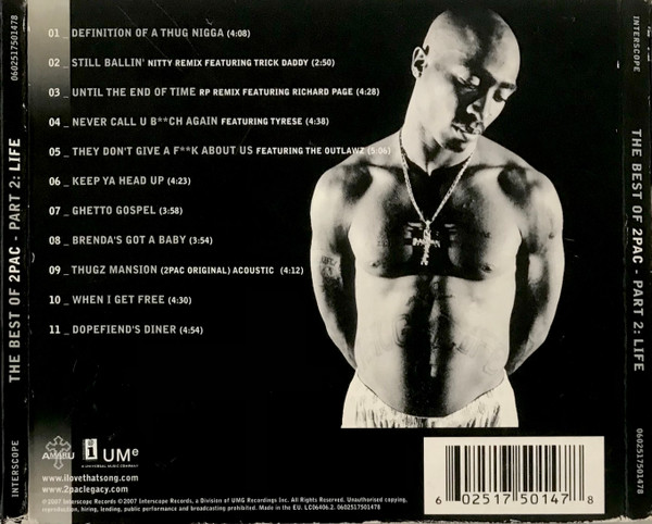 2Pac – The Best Of 2Pac - Part 2: Life (CD)    