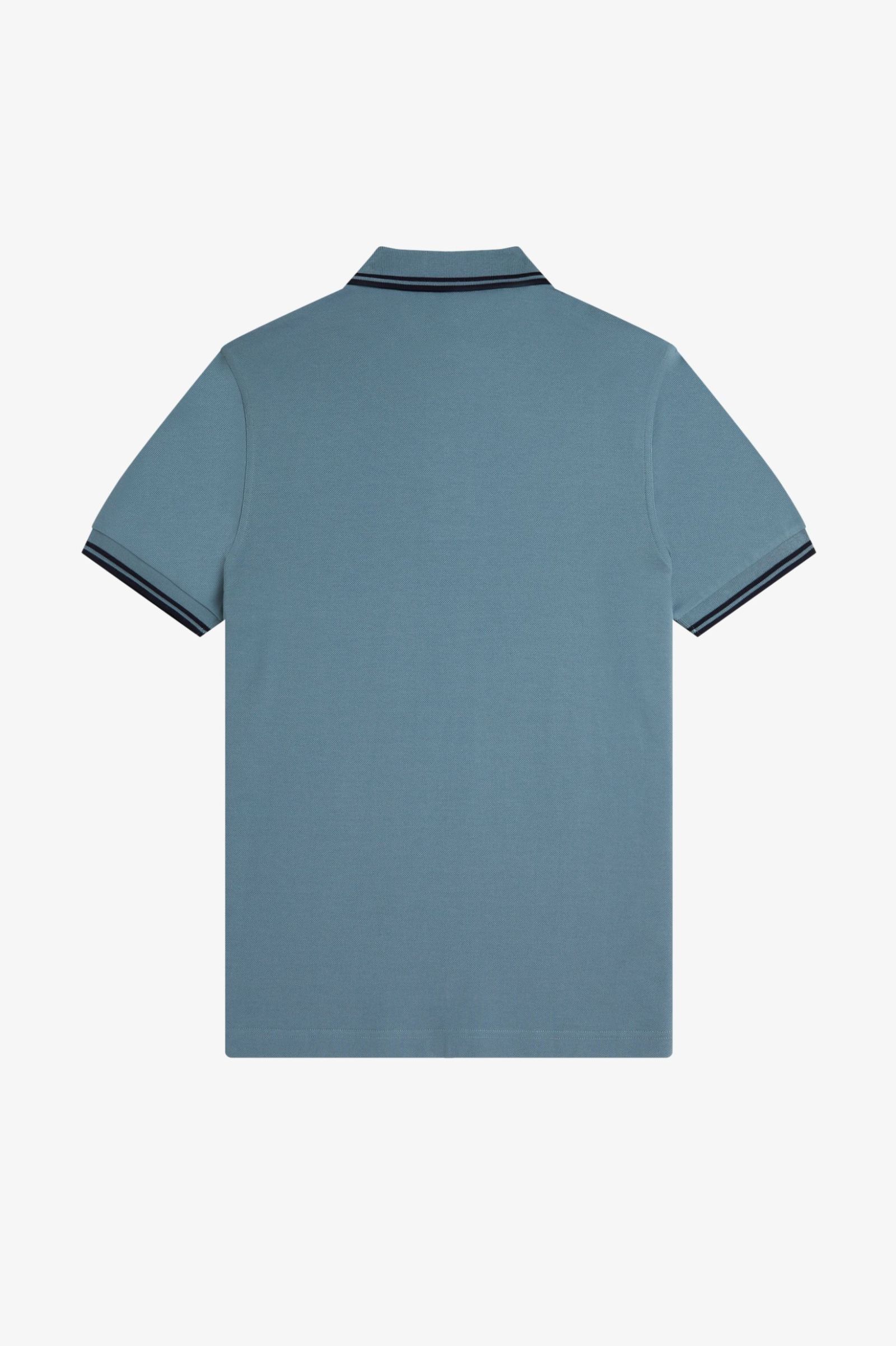 Fred Perry Twin Tipped Shirt in Stockport Blue/ Navy/ Navy