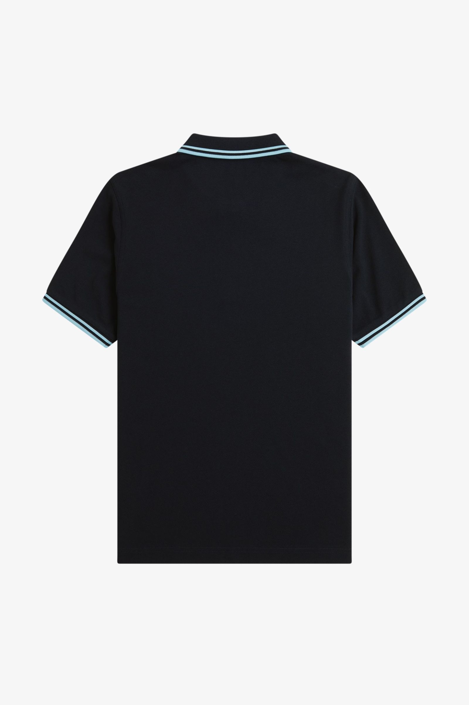 Fred Perry Twin Tipped Shirt G3600 in Navy/Mint Blue
