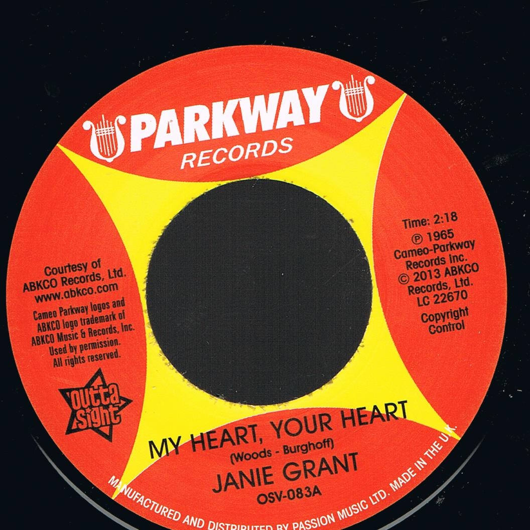 Janie Grant - My Heart, Your Heart / Evie Sands - Picture Me Gone (7")
