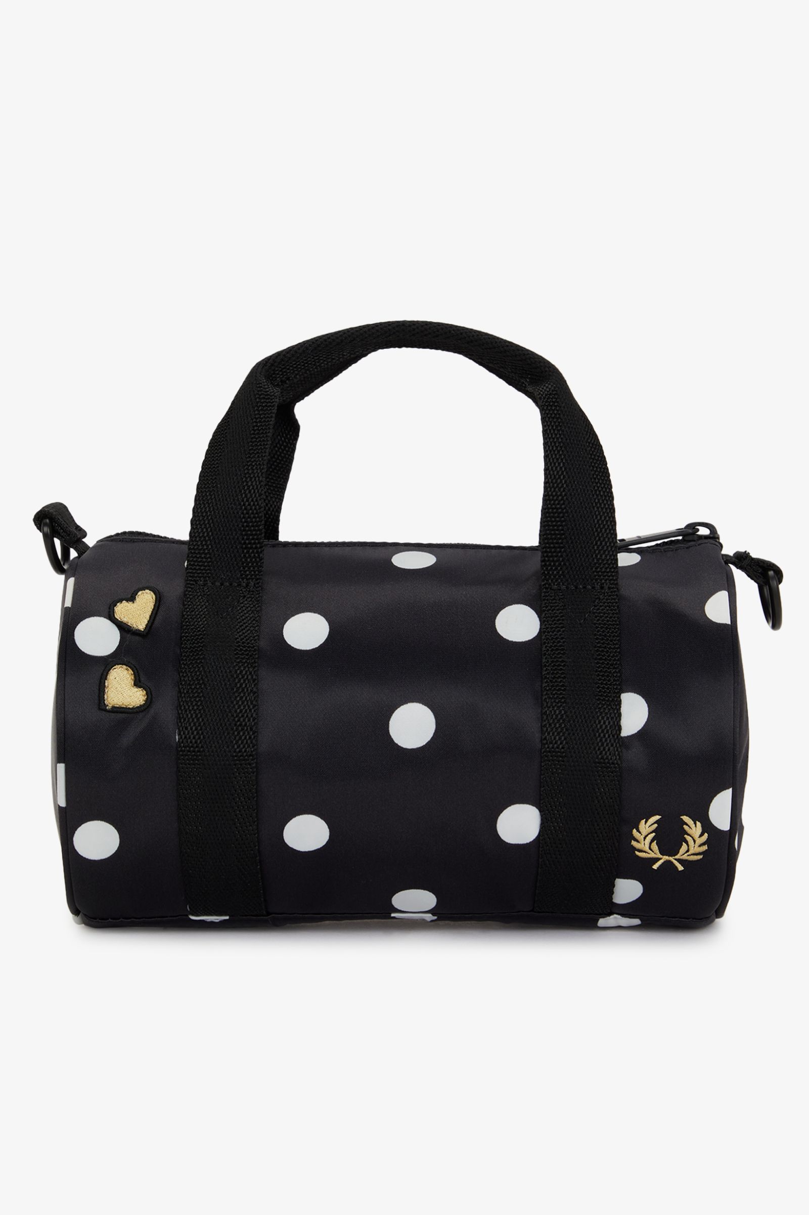Fred Perry Amy Winehouse Polka Dot Mini Barrel (Black)