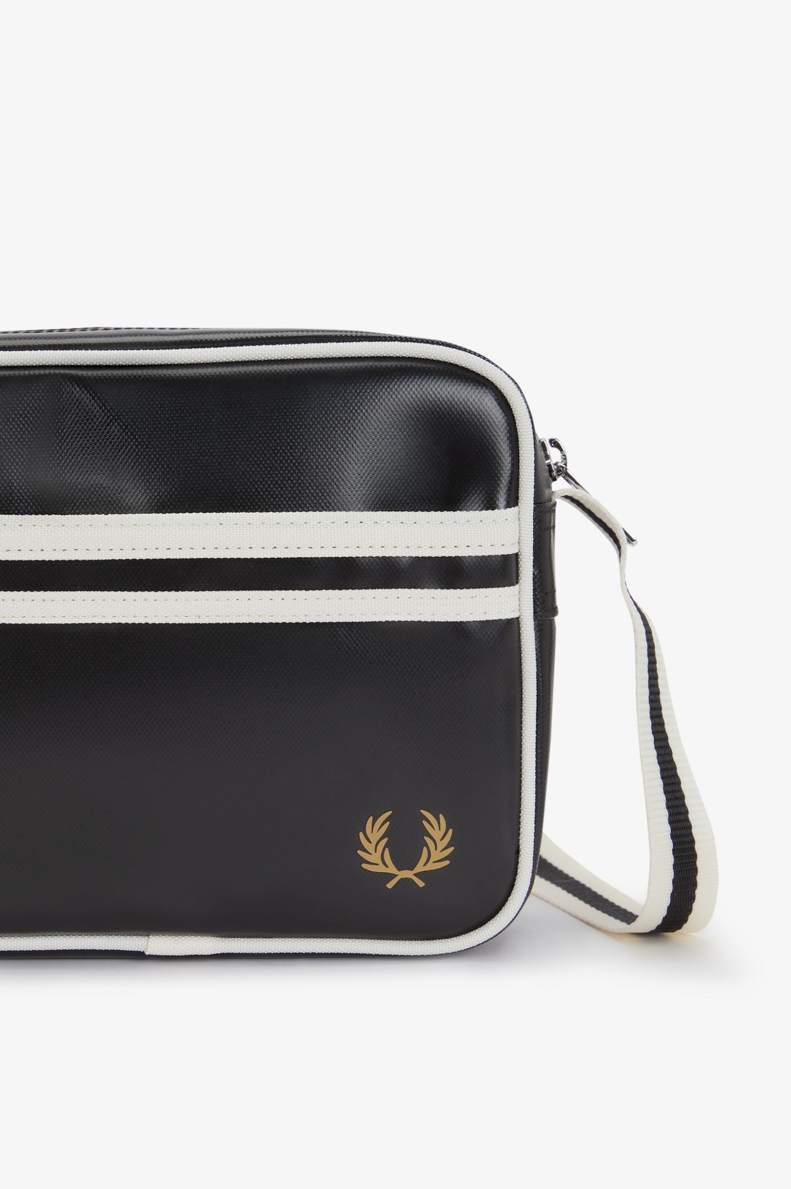 Fred Perry Classic Mini Shoulder Bag (Black/Ecru)
