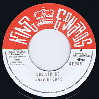 Baba Brooks - Bus Strike / Mr. Judge (7")