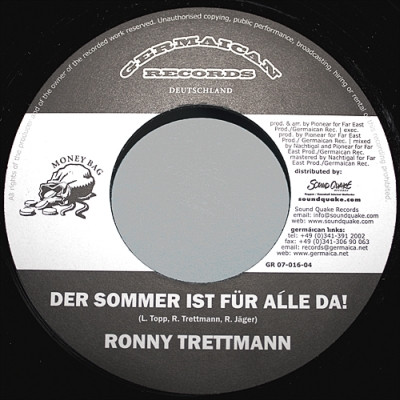 Ronny Trettmann / Dr. Ring-Ding – Der Sommer Ist Für Alle Da! / Dancehall Nice Again (7")        