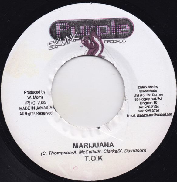T.O.K. – Marijuana / Istanbul Rhythm (7")           
