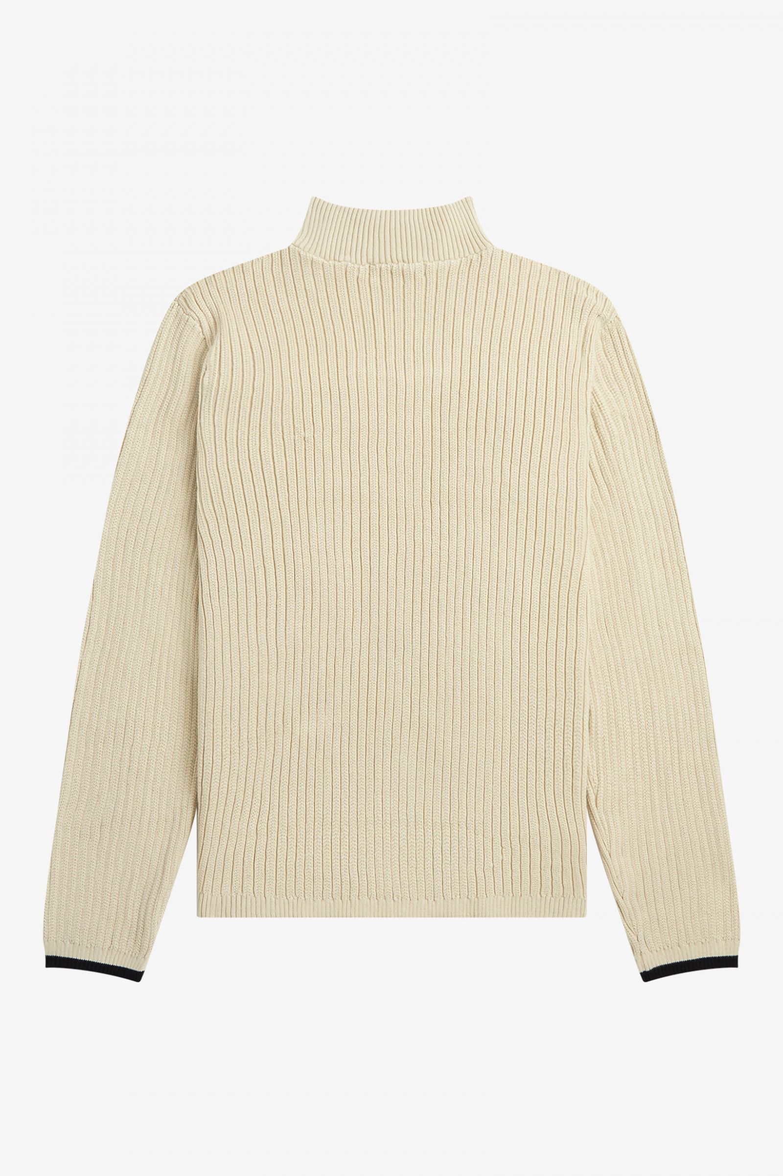 Fred Perry strukturierter Pullover mit Trichterkragen