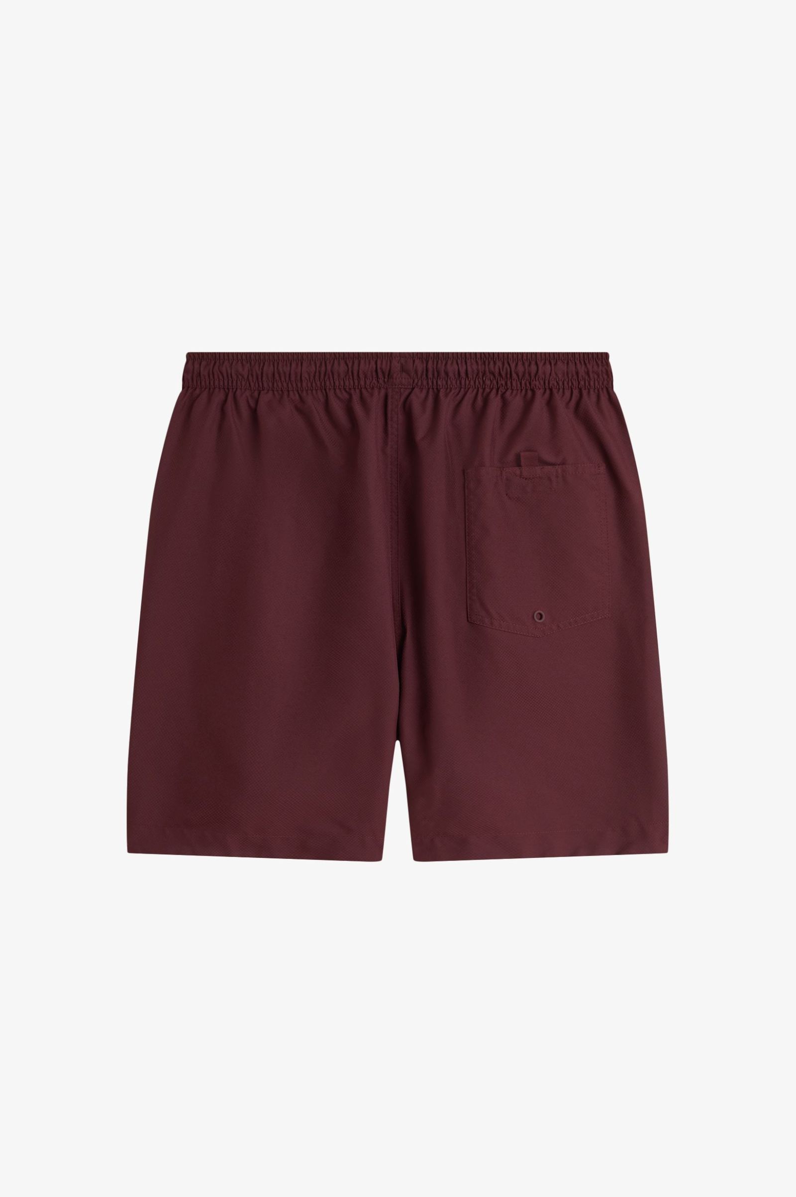 Fred Perry Classic Swimshort in Oxblood 