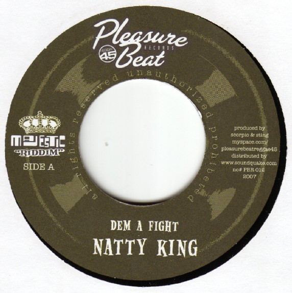 Natty King - Dem A Fight / Ras Judah - One Love Affair (7")