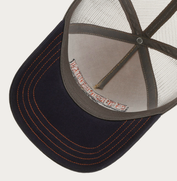 Stetson Muscle Car 75 Trucker Cap (Blue/Brown)