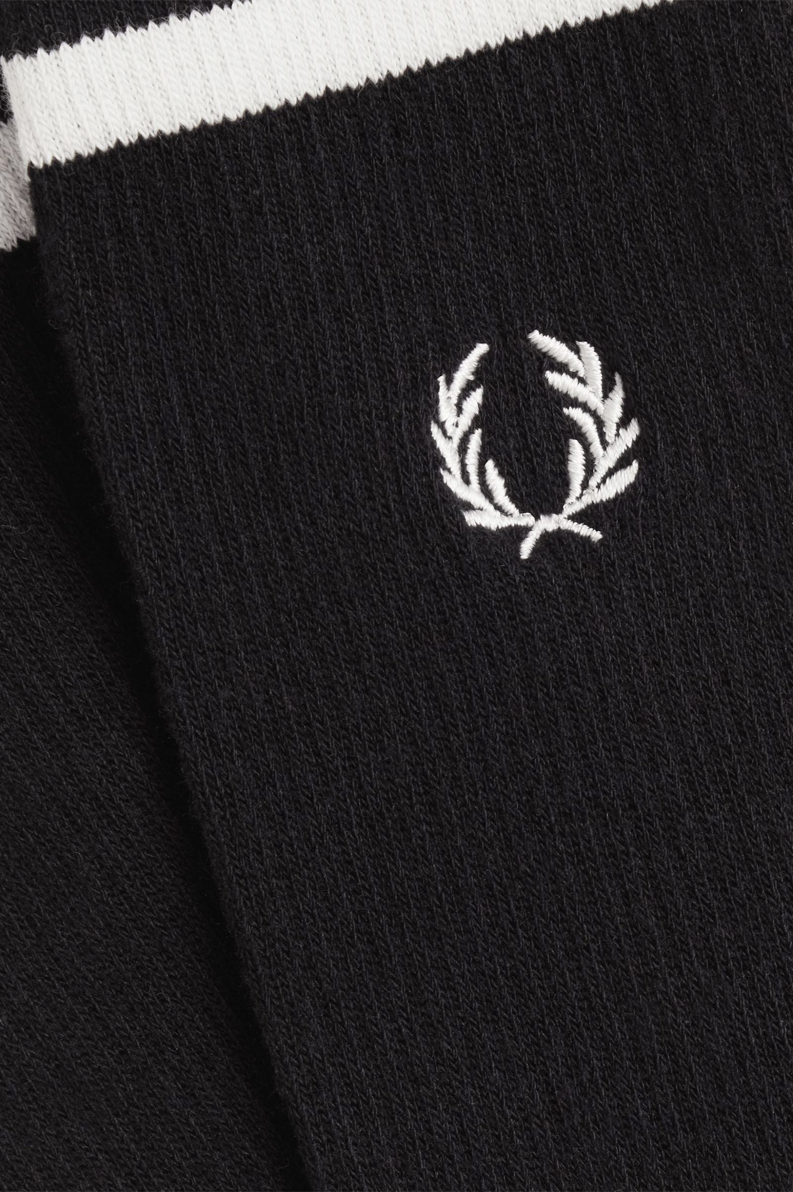 Fred Perry Tipped Sport Sock (Black/Snowwite)