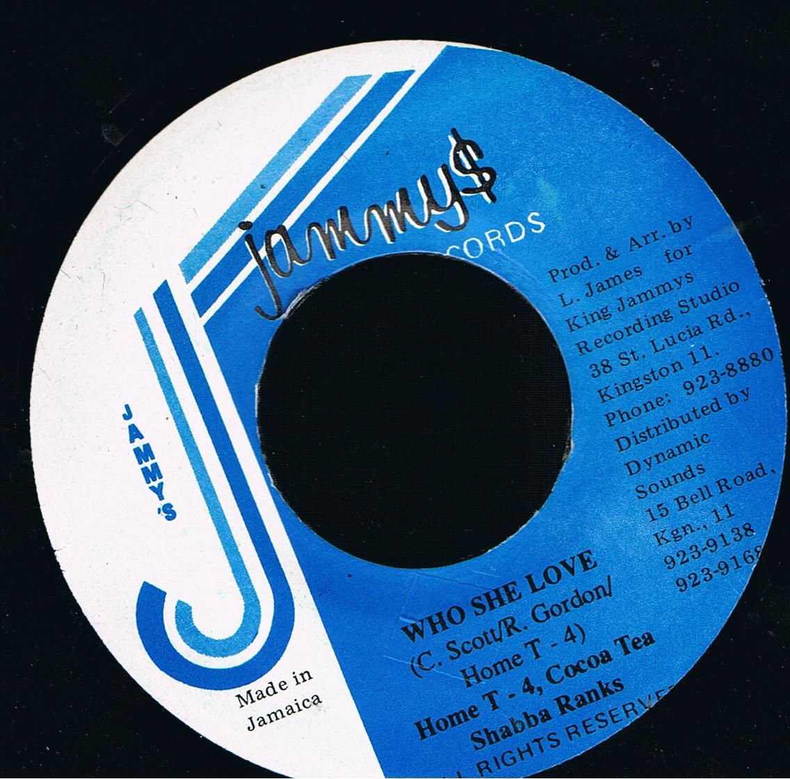 Home T-4, Cocoa Tea, Shabba Ranks - Who She Love (7")