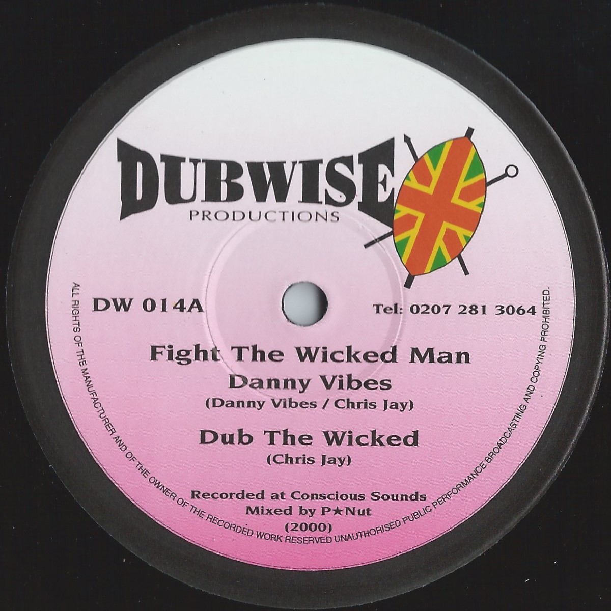 Danny Vibes / Debaura Star – Fight The Wicked Man / Holy Communion (10")