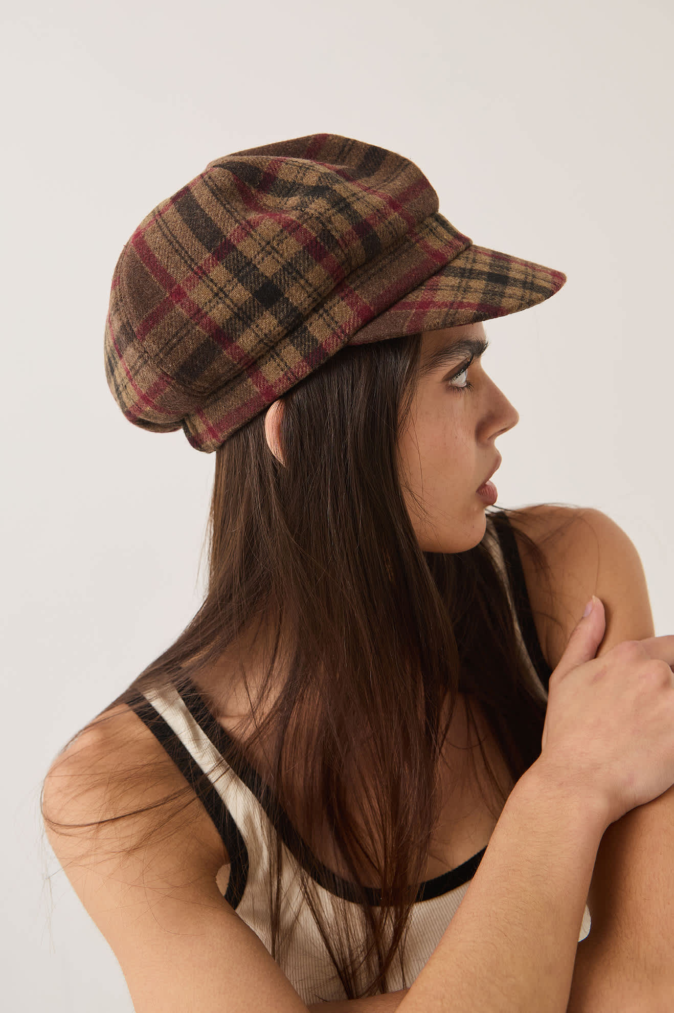 Brixton Bailey Cap (Sand/Red/Brown)