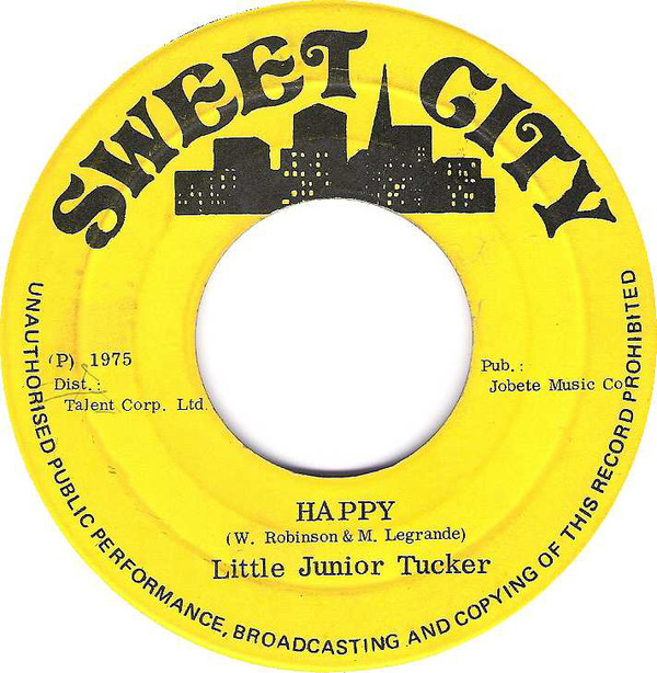 Little Junior Tucker - Happy / King Tubby - Happy Dub (7")