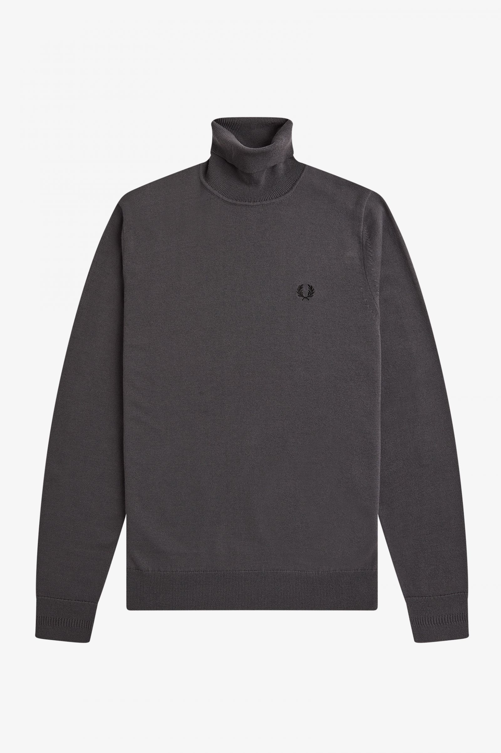 Fred Perry Rollkragenpullover Dunkelgrau