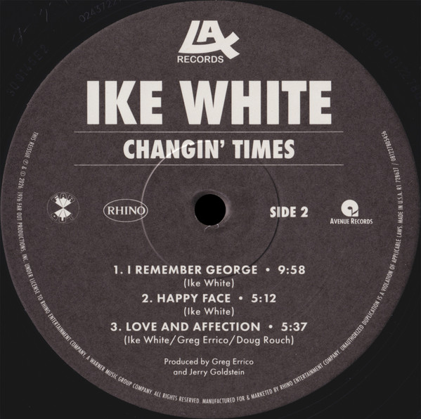 Ike White – Changin' Times (LP) RSD 26