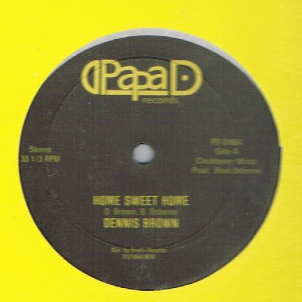 Dennis Brown - Home Sweet Home (Original 12")