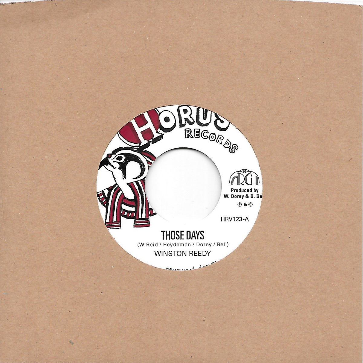 Winston Reedy – Those Days  (7")