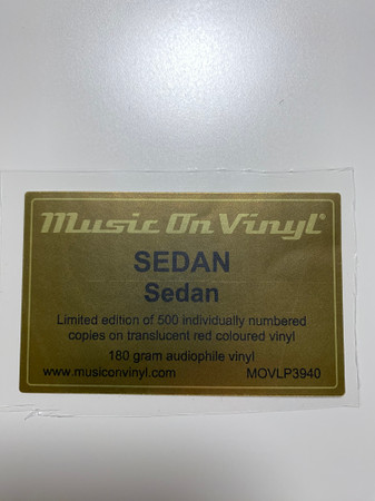 Sedan  – Sedan (LP) 