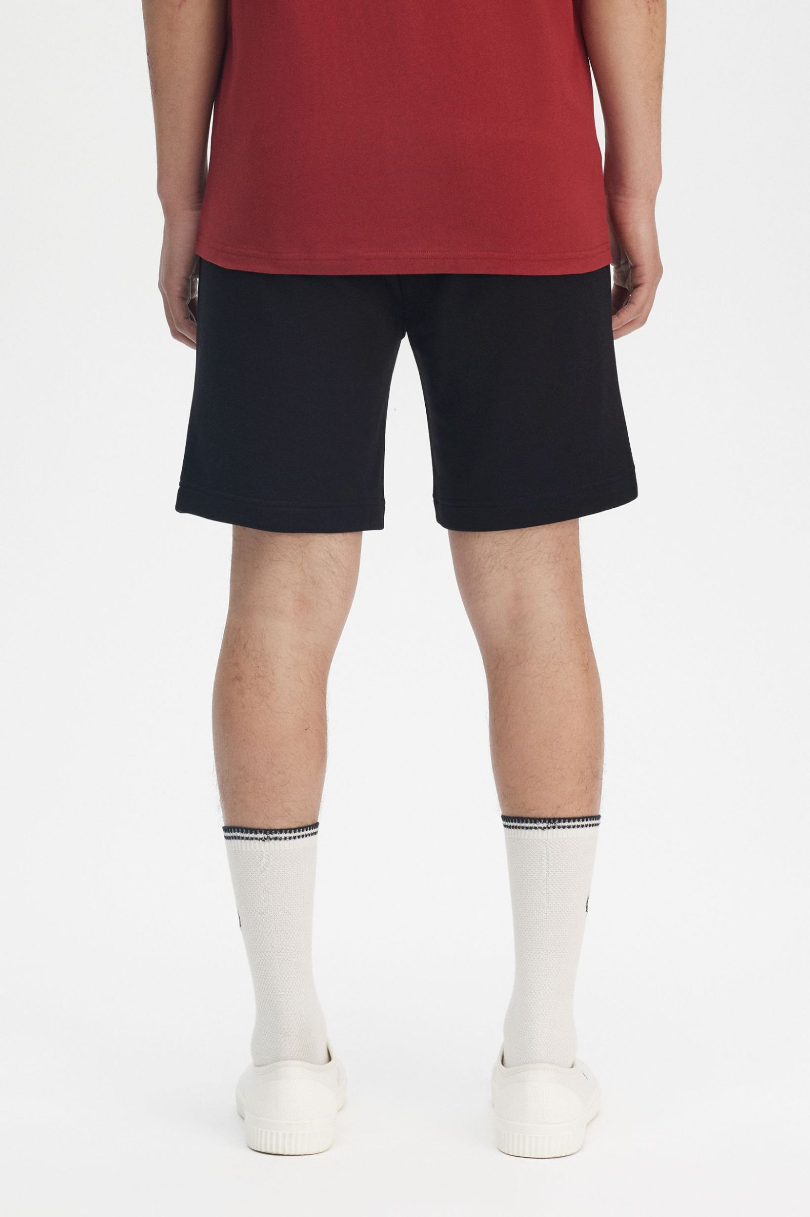 Fred Perry Classic Sweat Short in Black 