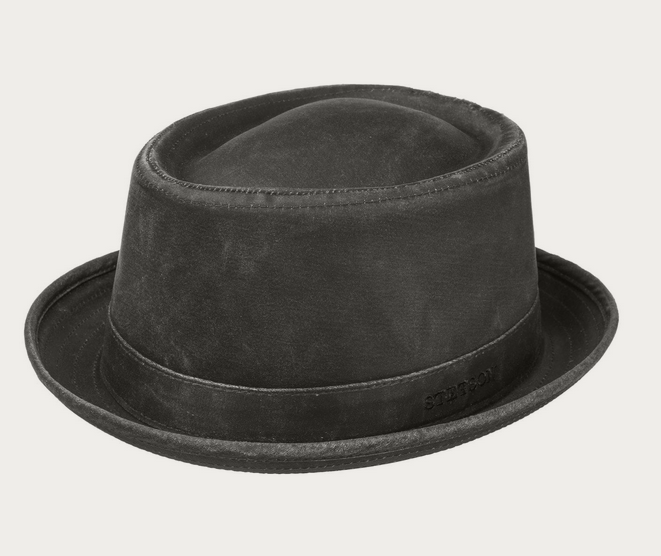 Stetson Vintage Pork Pie Schwarz Col.1