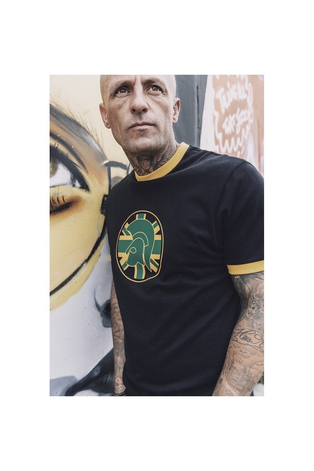 Trojan flag logo tee (Jamaica) TC/1046